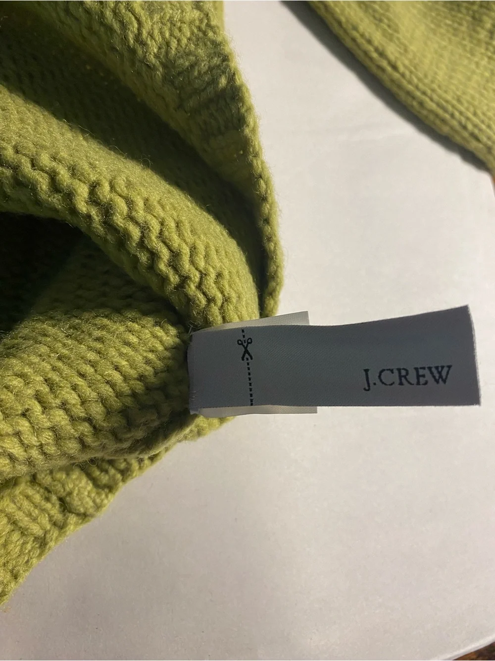 J Crew Knit by Hand Lambs Wool Nordic Knit Sweater